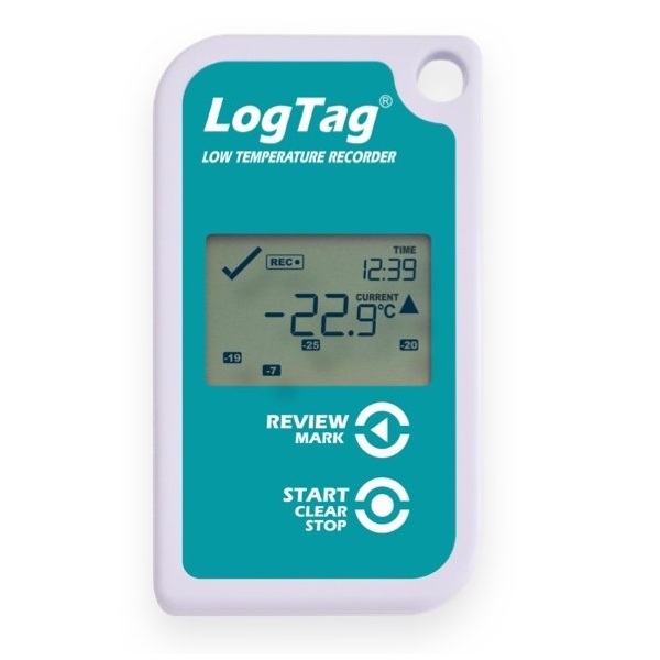 LogTag TREL30 16 Low Temperature External Probe LCD Data Logger Lab