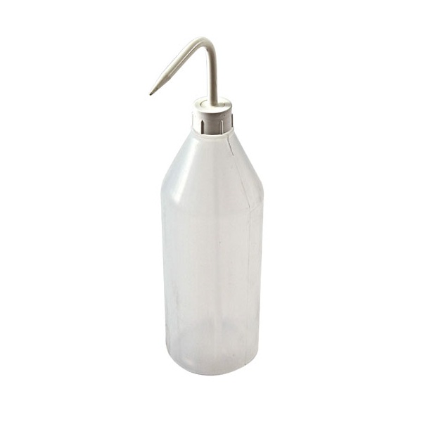 Dynalon Azlon White 1000 Ml Sloping Shoulder LDPE Wash Bottle 506805