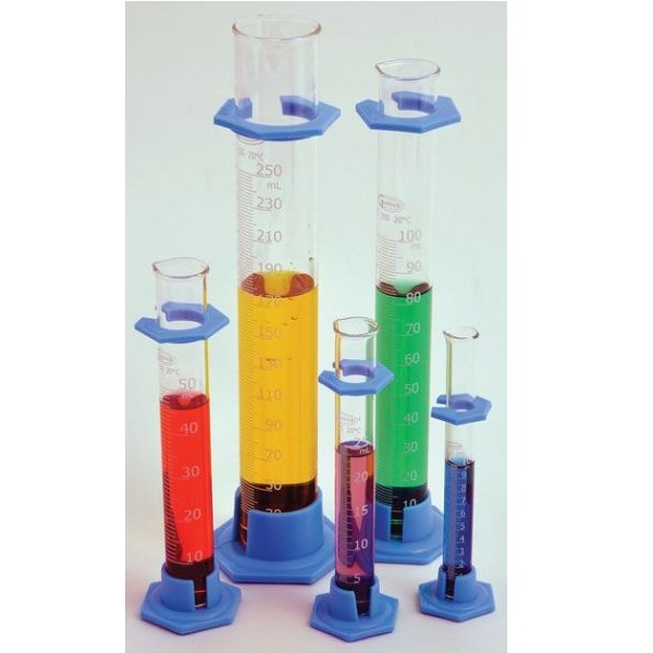 United Scientific 1000 Ml Graduated Cylinders, Borosilicate Glass 