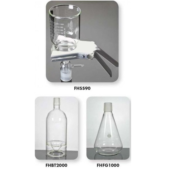 United Scientific 5000 ml Capacity, Vacuum Bottle With Ground Glass