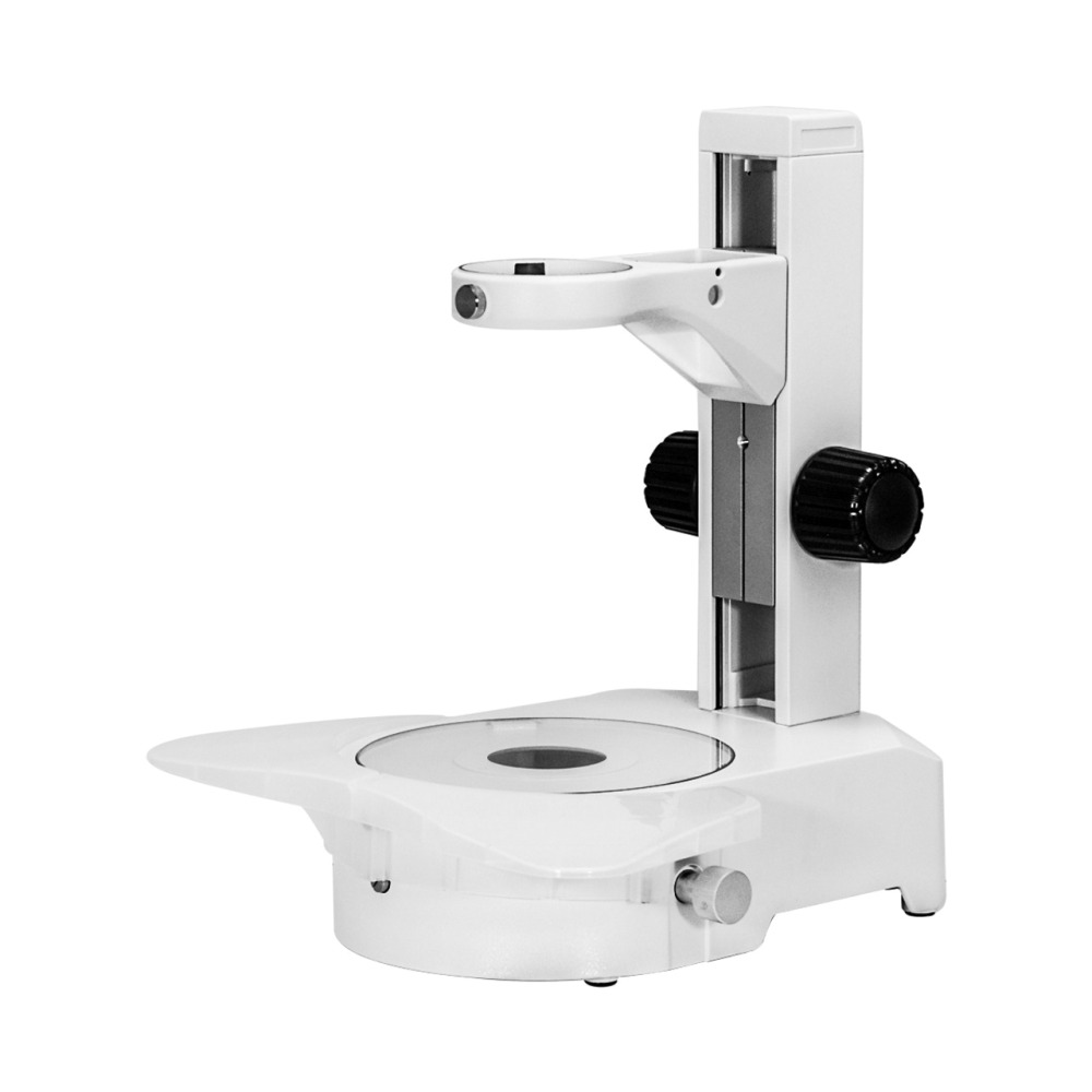 OptiVision Microscope Track Stand, 76mm Coarse Focus Rack, Halogen