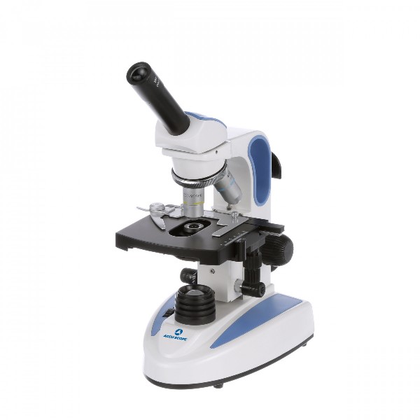 Accu Scope Vertical Teaching Head Monocular Microscope with Mechanical  Stage EXM-150-MSVT Lab Equipment