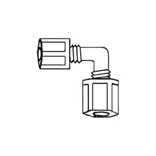 Ace Glass 9.5mm Elbow 1270515 Lab Equipment Spectra Services