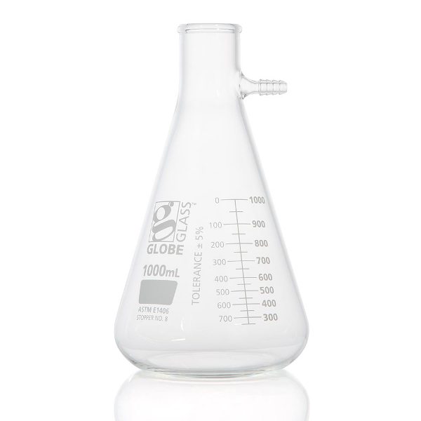 Globe Scientific 500mL Square Wide Mouth Bottle With PP Closure - Diamond RealSeal, 12/Pack, Autoclavable