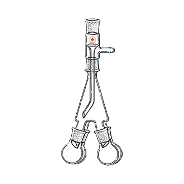 Ace Glass Adapter, Distilling, Straight, 14/20 Ground Joints 940105