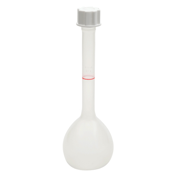 Kartell 100mL PP Volumetric Flask with Screw Cap 2415140100 (CS/5) Lab Equipment Spectra Services