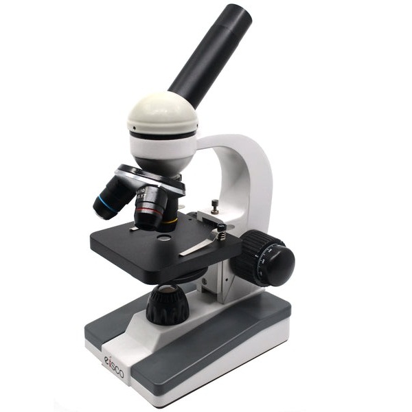 Eisco Monocular Microscope, Prime LED 101 - Adjustable LED Illumination ...