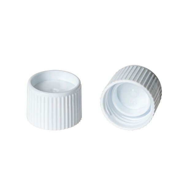 Simport Cap For Transport Tubes 5, 10, 12ml, White 1000 Cs T552w Lab 