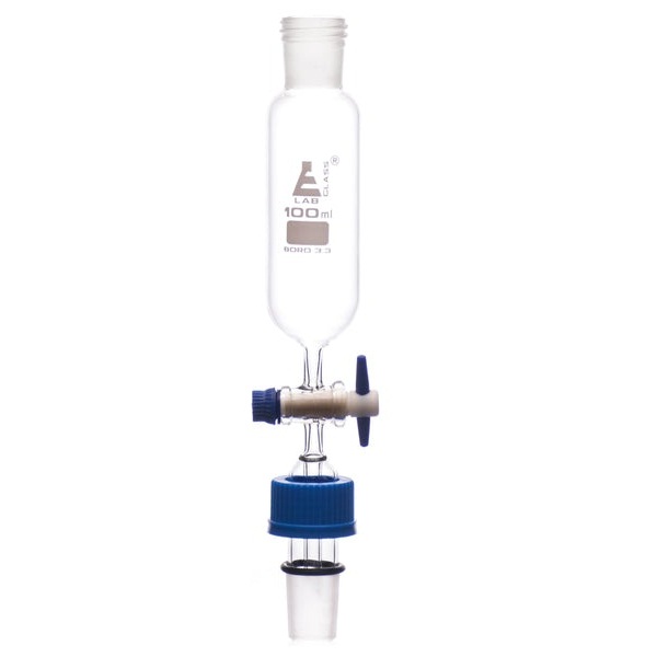 Eisco Labs 6" Diameter Polypropylene Powder Funnel With Parallel Stem