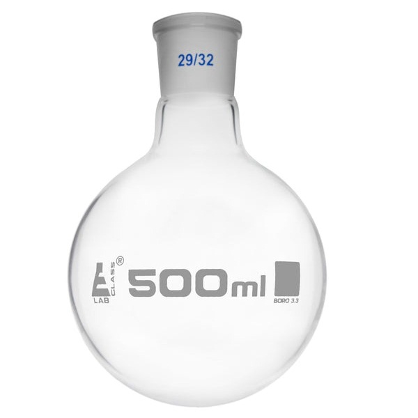 Eisco Labs 500ml Reagenzflasche, Breiter Hals Mit Stopfen - Sodaglas