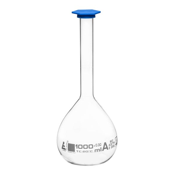 CILINDRO TARATO IN VETRO 1000 ML CL. A - Foto 6