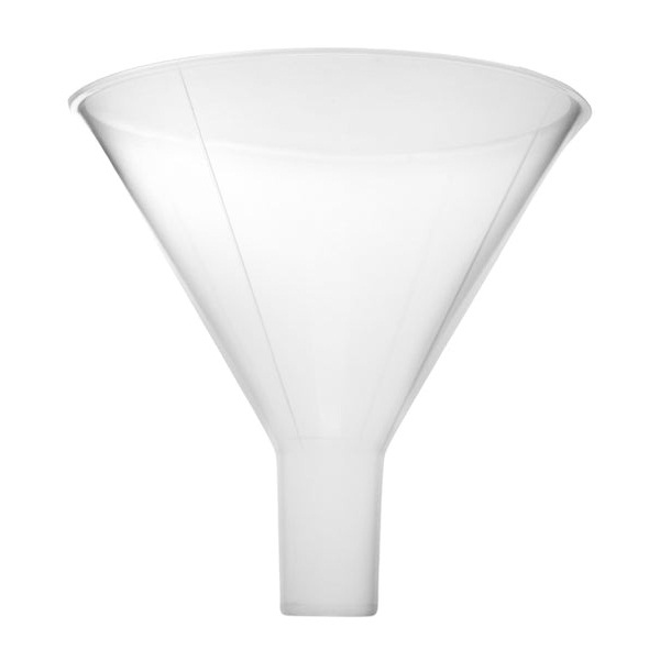 Eisco Labs: 25cm Stout-Walled Thistle Funnel, Borosilicate Glass