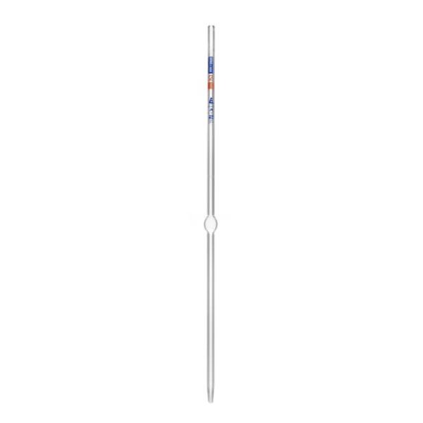 Eisco Volumetric Pipette, 2ml - Class A Tolerance, ±0.010ml - Color ...