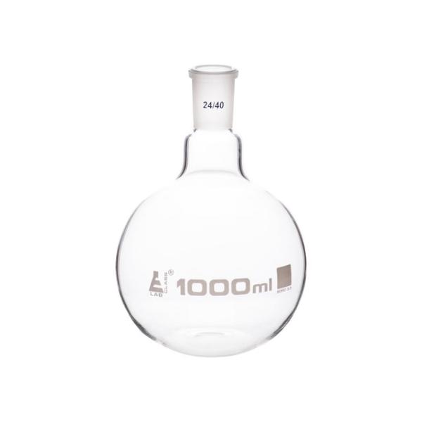 Flacon à Bouillir Eisco Labs 1000ml - Borosilicate, Fond Plat, Pour Labo