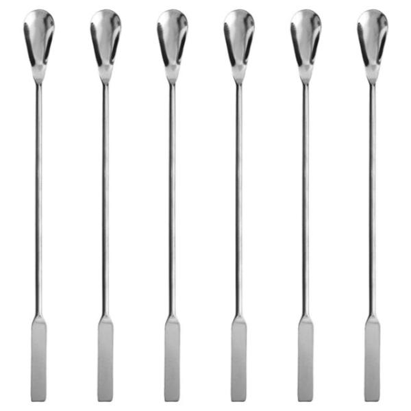 Eisco Pk Lab Spatula Spoon Stainless Steel Flat End Scoop End Fsc Lab Equipment