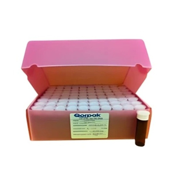 Qorpak 27.75 x 95mm 10 dram (40ml) Clear Borosilicate Vial with 24410