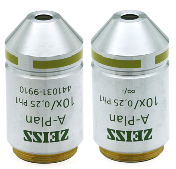 Zeiss A-Plan 10x/0.25na Ph 1 Objective Zeiss A-Plan 10x/0.25na Ph 1 Objective
