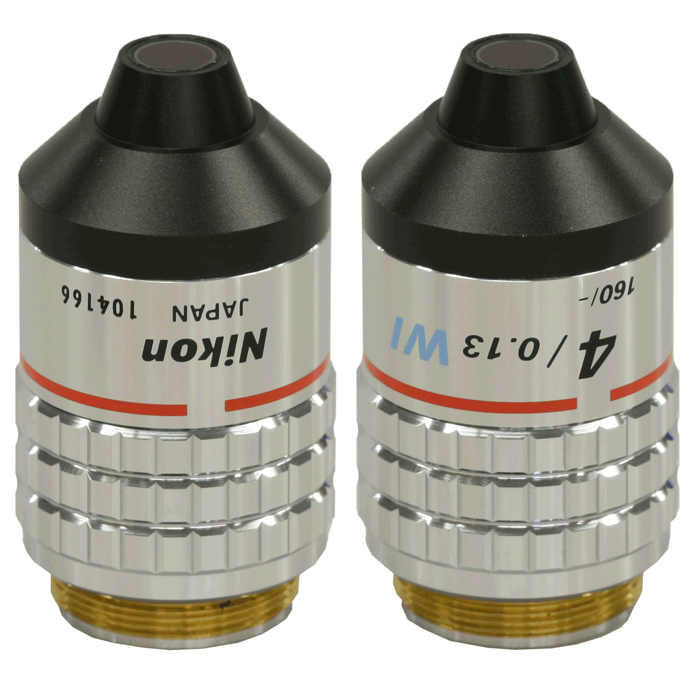 Nikon 4x/0.13na Water Immersion Objective Lab Equipment Spectra Services