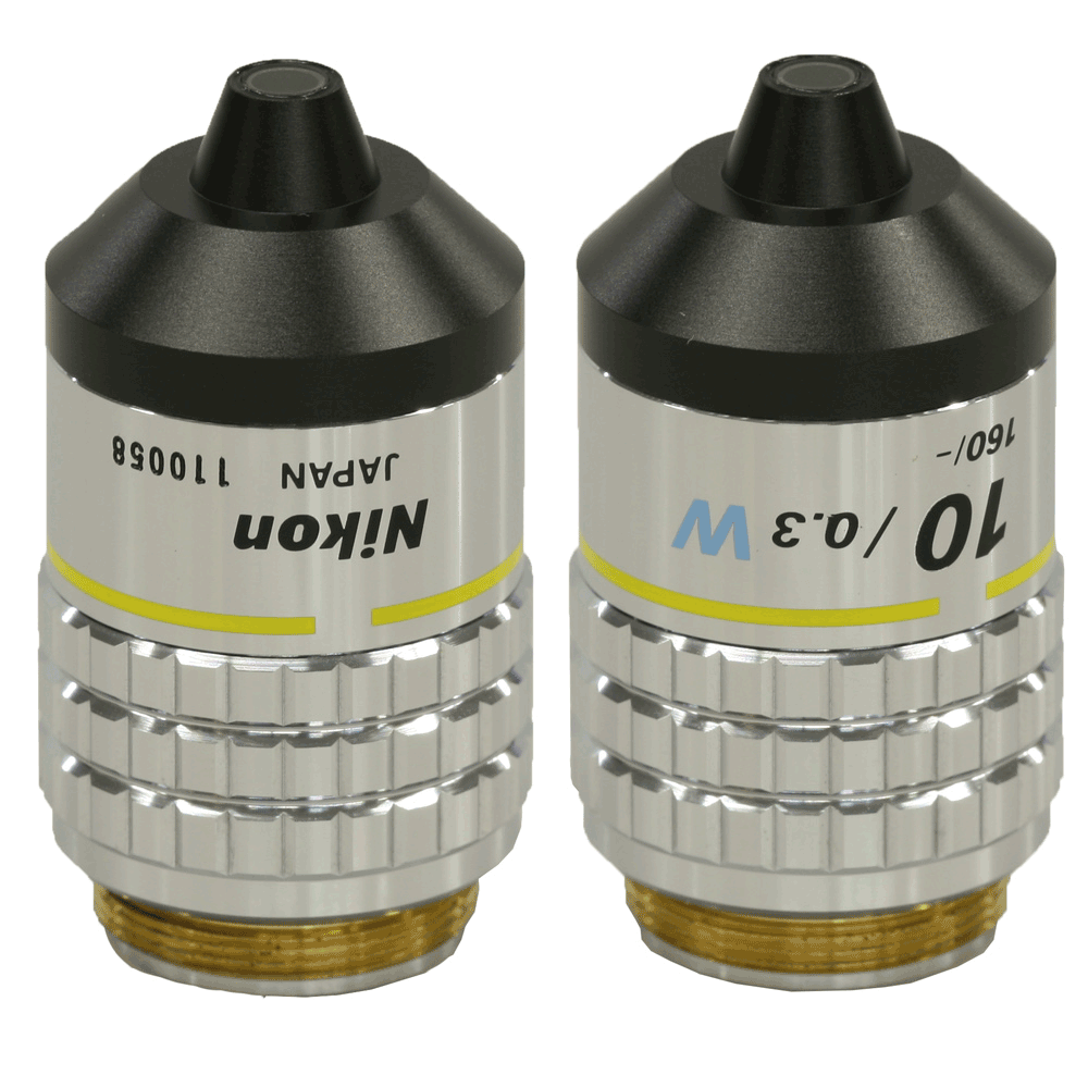 Nikon 10x/0.30na Water Immersion Objective Lab Equipment Spectra Services