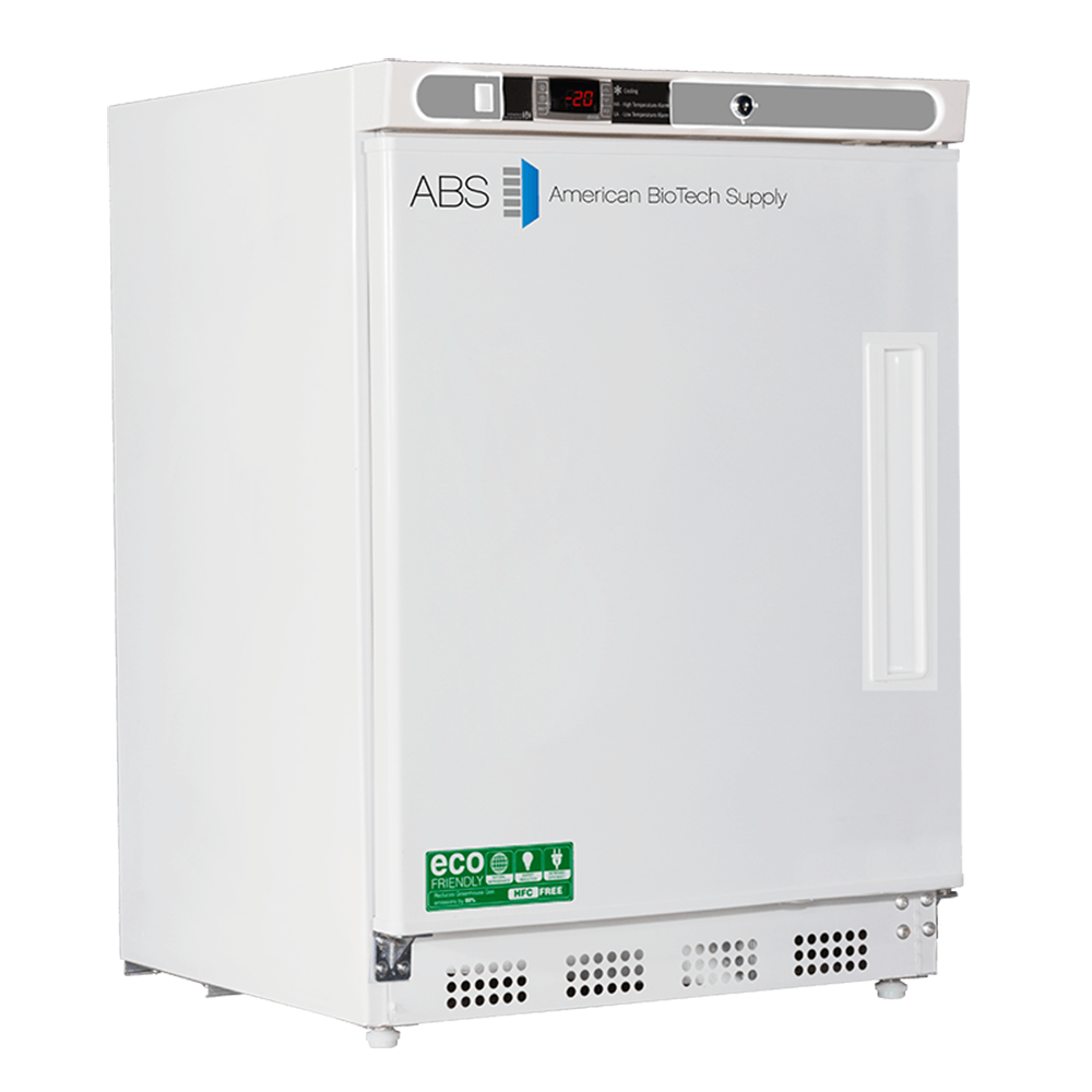 ABS 4.2 Cu. Ft. Premier Undercounter Auto Defrost Freezer Built In Left Hinged ABTHCUCBI0420A