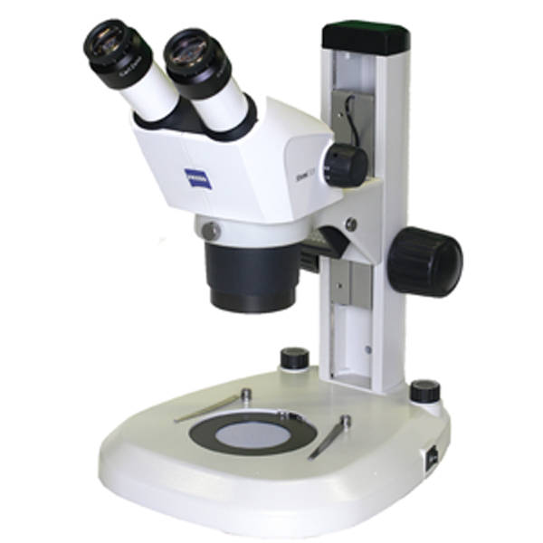 Zeiss Stemi 305 Stereo Microscope on LED Table Stand w/Top and Bottom