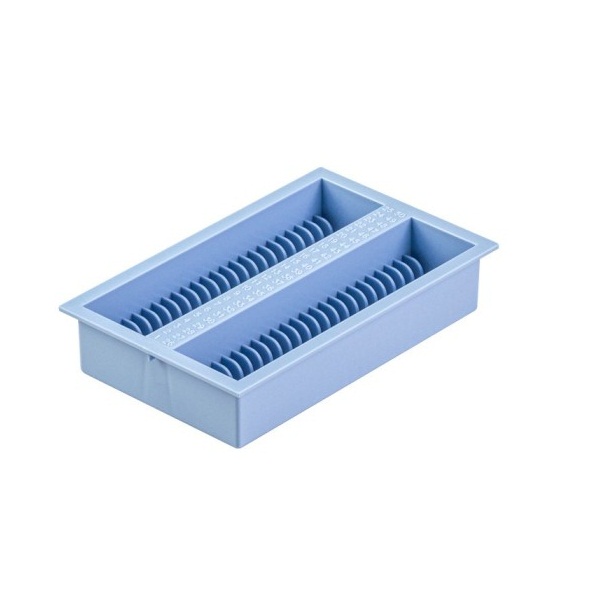 Simport Blue Drainrack Jr. Slide Storage Rack (Cs/10) M710-50B