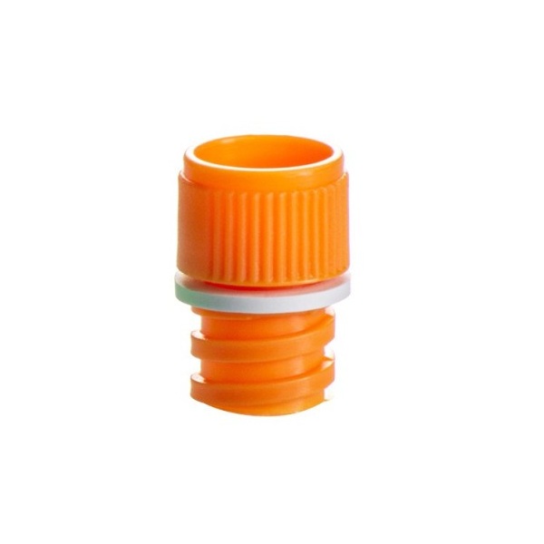 Simport Orange Screw Cap With O-Ring For T500 Tube (Pk/1000) T500OOS