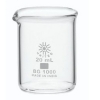 United Scientific 20 ml Beakers, Low Form, Borosilicate Glass BG1000-20