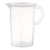 United Scientific 2000 ml Beakers with Handle, Tall Form, PP 81104