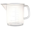 United Scientific 1000 ml Beakers with Handle, Short Form, PP 81122