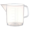 United Scientific 3000 ml Beakers with Handle, Short Form, PP 81124