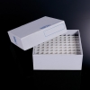 Biologix 2 in Height 100 Well White Premium Cardboard Freezer Boxes 90-2200