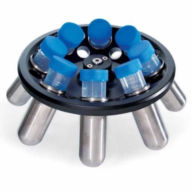 Globe Scientific 8 Place Rotor, 50ml Centrifuge Tubes, 5000rpm max, Aluminum for GCC-MP GCC-MP-50ML8