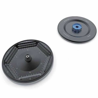 Globe Scientific 12 Place Rotor, 0.2mL PCR Strips, 6000rpm max, Aluminum for GCC-MP GCC-MP-PCR