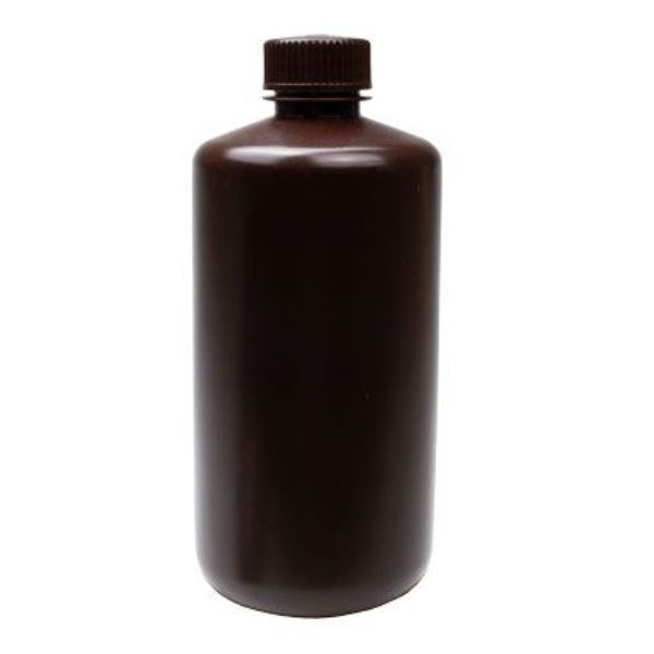 United Scientific HDPE Weithals-Reagenzflaschen – 500 Ml, 12 Stück, Mit Breiter Öffnung, Für Labor & Probenahme