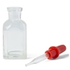 United Scientific 30 ml Barnes Dropping Bottle With Pipet And Rubber Bulb PK/36 BOT030-PK/36
