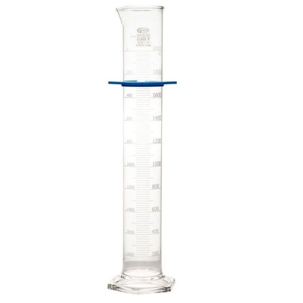 United Scientific 2000 ml Graduated Cylinders, Double Scale, Class A ...