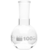 United Scientific 100 ml Boiling Flasks, Flat Bottom, Ground Glass Joints FFB058-100