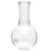 United Scientific 100 ml Boiling Flasks, Round Bottom, Ground Glass Joints, FRB057-100-case