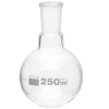 United Scientific 250 ml Boiling Flasks, Round Bottom, Ground Glass Joints, FRB057-250-case