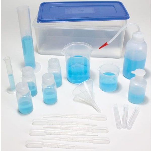 United Scientific Economy Plasticware Kit Plkit20 Lab Equipment