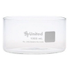 United Scientific 1000 ml  CrystalClear Crystallizing Dishes, Without Spout UNCRDSH-FB-1000