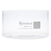 United Scientific 2000 ml  CrystalClear Crystallizing Dishes, Without Spout UNCRDSH-FB-2000