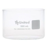 United Scientific 500 ml  CrystalClear Crystallizing Dishes, Without Spout UNCRDSH-FB-500