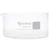 United Scientific 1000 ml CrystalClear Crystallizing Dishes, With Spout UNCRDSH-WS-1000