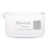 United Scientific 100 ml CrystalClear Crystallizing Dishes, With Spout UNCRDSH-WS-100