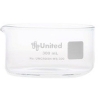 United Scientific 300 ml CrystalClear Crystallizing Dishes, With Spout UNCRDSH-WS-300