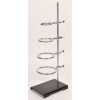 United Scientific 4" X 6" Base, 18" Rod, With 2 Rings (3" & 4") Support Stand/Ring Sets SET462