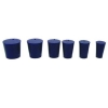 United Scientific Silicone Stopper # 4, Pack of 12 UNSST4