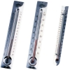 United Scientific -20° To 230° f / -30° To 110° c Metal Back Student Thermometers, Flat Back THMCF1